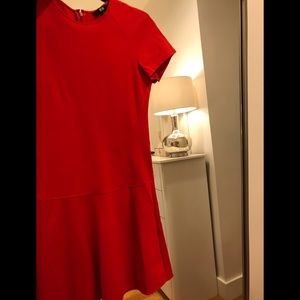 Uniqlo - Red Short Sleeve Dress